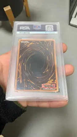 Yugioh Red-Eyes Black Dragon LOB-070 PSA 9 Mint Unlimited Legend of Blue EyesOpe - Image 5