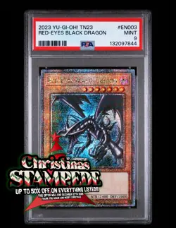Red-Eyes Black Dragon • Limited Edition • QCSR ☆☆☆ PSA MINT 9 ☆☆☆ - Image 1