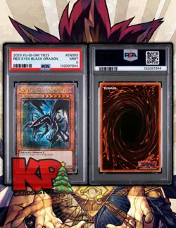 Red-Eyes Black Dragon • Limited Edition • QCSR ☆☆☆ PSA MINT 9 ☆☆☆ - Image 2