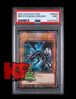 Red-Eyes Black Dragon • Limited Edition • QCSR ☆☆☆ PSA MINT 9 ☆☆☆ - Image 4
