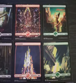 NM FOIL & Non-Foil Full Art Metropolis Lands Streets of New Capenna YOU CHOOSE!! - Image 5