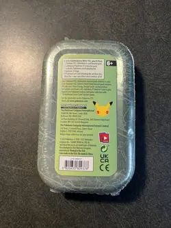 Pokemon TCG Celebrations Mini Tin Kanto (NEW SEALED) - Image 2
