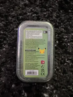 Pokemon TCG Celebrations Mini Tin Kanto (NEW SEALED) - Image 2