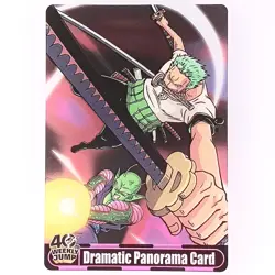 Zoro Piccolo Dragon Ball × One Piece 40th Wafer Card JADP-09-027 From Japan F/S - Image 1
