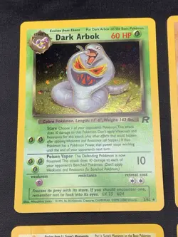 Vintage Pokemon Cards Holo Rare WOTC Lot Gym Heroes, Team Rocket, Fossil MP/HP - Image 2