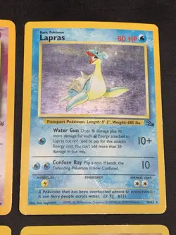 Vintage Pokemon Cards Holo Rare WOTC Lot Base Set, Jungle, Fossil - Mewtwo MP/HP - Image 4