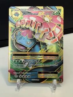 Pokemon TCG M Venusaur EX Full Art Ultra Rare Card 100/108 - Image 1