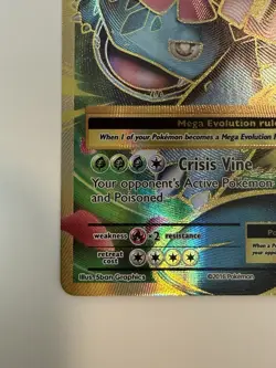 Pokemon TCG M Venusaur EX Full Art Ultra Rare Card 100/108 - Image 3
