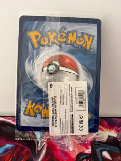 Pokemon x Natural History Museum Promo Pikachu At The Museum JUMBO Card - Image 2