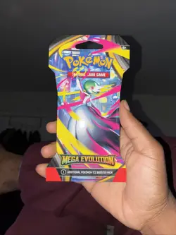 Pokemon Mega Evolution TCG: Sleeved Booster Pack - 10 Cards 820650809163 - Image 1
