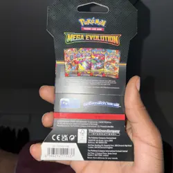 Pokemon Mega Evolution TCG: Sleeved Booster Pack - 10 Cards 820650809163 - Image 2