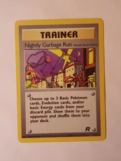 Pokemon Card Nightly Garbage Run (Rocket's Secret Machine) 77/82 Team Rocket - Image 1
