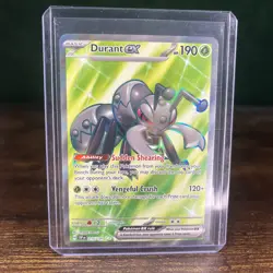 Pokemon TCG Durant EX Holo Ultra Rare Card 215/191SV08 Surging Sparks - Image 1