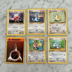 Pokemon Card Lot 1999 WOTC 45 Different Cards All 1st Edition Or Uncommon NM - Image 5