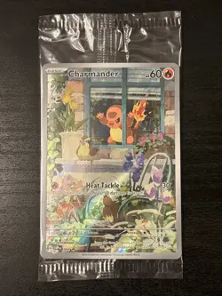 Scarlet & Violet Charmander Promo Card 044 Sv: Holo Illustration Rare Sealed! - Image 1