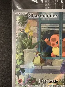 Scarlet & Violet Charmander Promo Card 044 Sv: Holo Illustration Rare Sealed! - Image 2