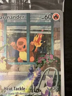 Scarlet & Violet Charmander Promo Card 044 Sv: Holo Illustration Rare Sealed! - Image 3