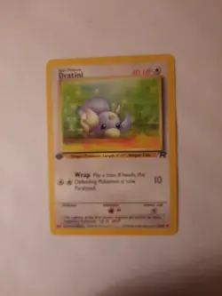 Dratini 53/82 -1st Edition- Team Rocket Pokemon Card. - Image 3