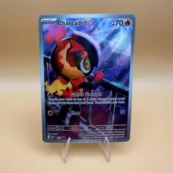 Pokemon Charcadet 022 Black Star Promo Phantasmal Flames ETB Holo TCG Card - Image 1