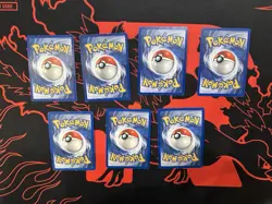 Lot Of 7 Unown Neo Discovery Neo Destiny Vintage Pokemon Cards WOTC - Image 2