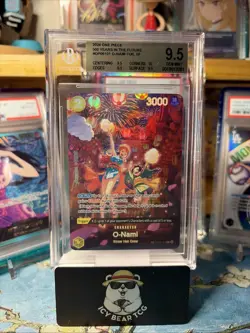 One Piece O-Nami SP Alternative Art Card OP06-101 English BGS 9.5 - Image 1