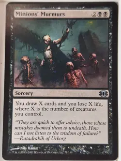 Minions' Murmurs - Future Sight - Magic the Gathering MTG Nice! - Image 1