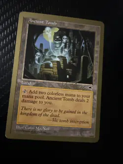 Ancient Tomb - 1999 Kai Budde (TMP) World Championship Decks MTG - Image 1