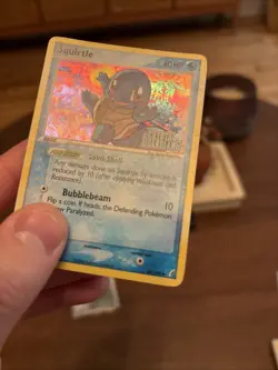 Pokemon Squirtle Crystal Guardians 64/100 Reverse Holo Stamped Card LP - Image 2