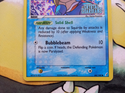 Squirtle 64/100 Reverse Holo Stamped EX Crystal Guardians Pokemon Card - Image 4