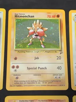 Vintage Pokemon Card Lot - Rare Holo WOTC Era Collection - Base Set 2 - MP/HP - Image 3