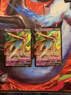 Pokemon TCG Zacian v Celebrations Lot Of 2 - Image 1