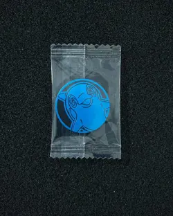 2025 Pokemon TCG S.Chinese Glow In The Dark Coin Blue Kyogre Sealed LU57 - Image 1