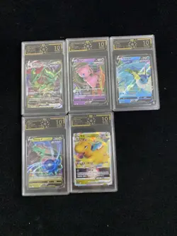 2025 Pokemon TCG S-Chinese RR Leafeon Rayquaza Gengar Charizard Mew OCD10 JL89 - Image 1