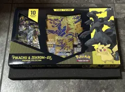 Pokemon TCG - Pikachu & Zekrom GX Premium Collection Box - Sealed - Image 1