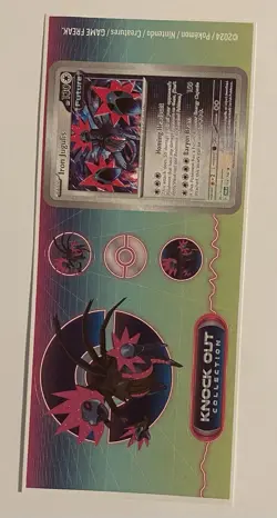 Iron Jugulis 158/182 Sealed Promo Cosmos Holofoil - STICKERS INCLUDED - Pokemon - Image 3
