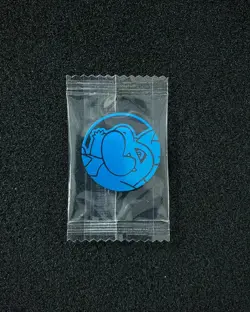 2025 Pokemon TCG S.Chinese Glow In The Dark Coin Blue Snorlax Sealed LU57 - Image 1