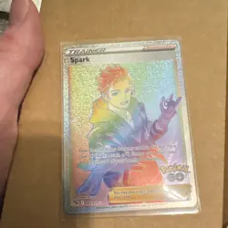 Pokemon Spark Secret Rare 085/078 Full Art Trainer-Supporter Holo Pokemon GO - Image 1