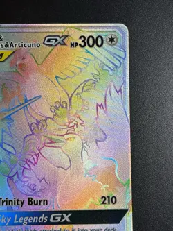 Pokemon Moltres & Zapdos & Articuno GX 69/68 Hidden Fates Rainbow Tag Team NM+ - Image 3