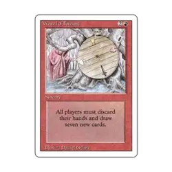 WOTC MtG 3rd Ed Wheel of Fortune (R) EX - Image 1