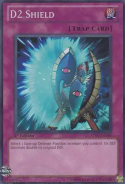 1x (LP) D2 Shield - STBL-EN063 - Super Rare - 1st Edition YuGiOh - Image 1