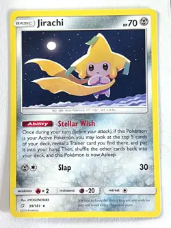 Jirachi 99/181 Non Holo Rare Team Up Deck Exclusive - Pokemon TCG - Near Mint NM - Image 1