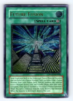 Yugioh Future Fusion POTD-EN044 Ultimate Rare - NM 💎 - Image 1