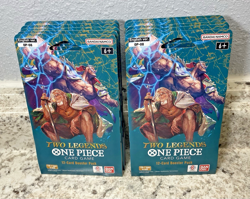 Bandai One Piece Card Game Op-08 Two Legends Booster sleeved 10 Packs - Image 2