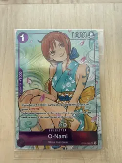 Sealed O-Nami (Illustration Box Vol.1) OP05-062 One Piece Promotion Cards Foil - Image 1