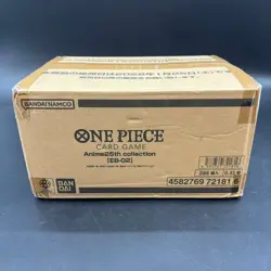 One Piece Japanese EB-02 Anime 25th Collection Extra Booster Case Sealed - Image 1