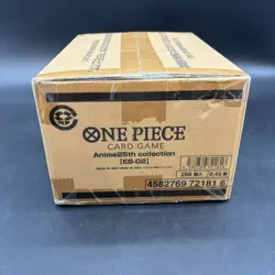 One Piece Japanese EB-02 Anime 25th Collection Extra Booster Case Sealed - Image 3