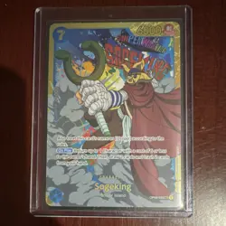 One Piece CCG Sogeking Alternate Art OP03-122 Pillars of Strength Foil SR - Image 1