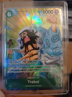 One Piece - TCG - Kingdoms of Intrigue - Trebol OP04-030 Rare Alt Art - English - Image 1