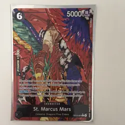 Namco St. Marcus Mars OP13-091 Carrying on His Will Alt Art Rare Foil - Image 1