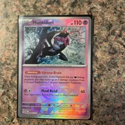 Munkidori 044/131 Prismatic Evolutions [Master Ball] Reverse Holo Pokemon TCG NM - Image 1